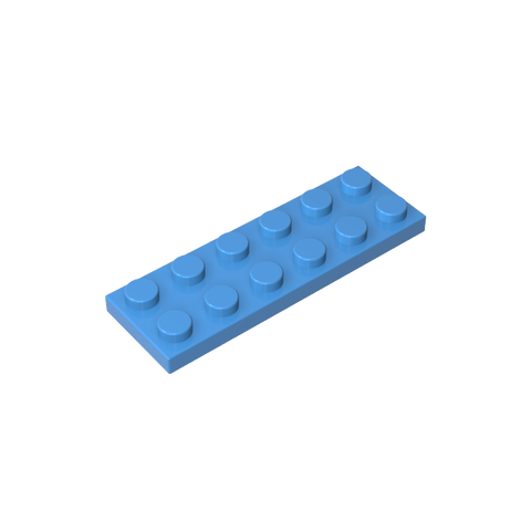 Gobricks,Plate 2 x 6,3795