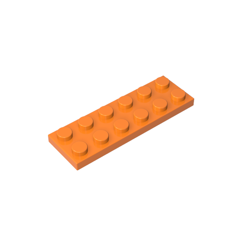 Gobricks,Plate 2 x 6,3795