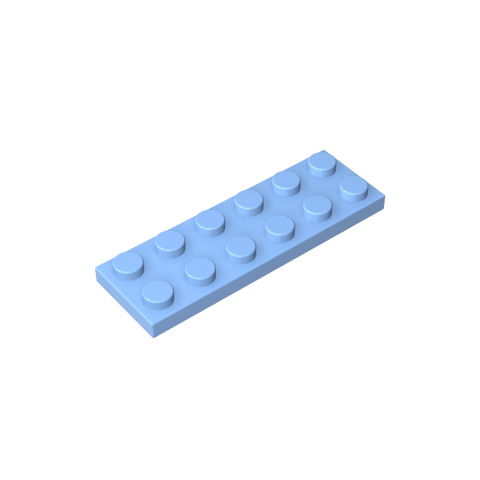 Gobricks,Plate 2 x 6,3795