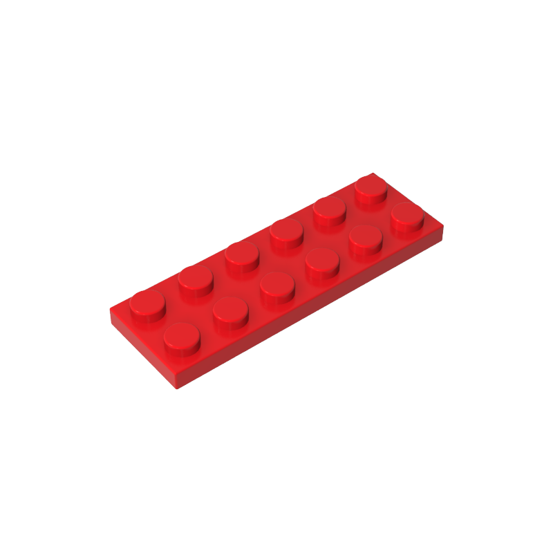Gobricks,Plate 2 x 6,3795