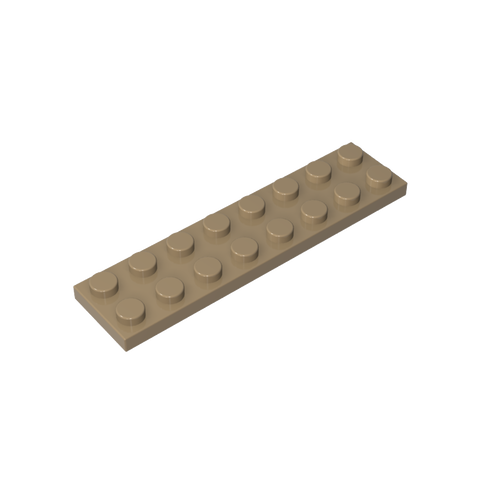 Gobricks,Plate 2 x 8,3034,3034a
