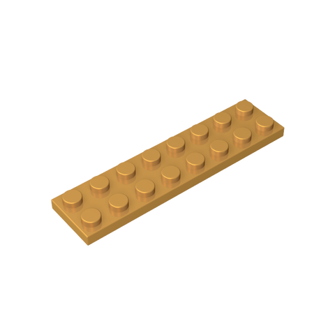 Gobricks,Plate 2 x 8,3034,3034a