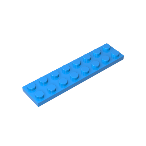 Gobricks,Plate 2 x 8,3034,3034a