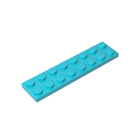 Gobricks,Plate 2 x 8,3034,3034a