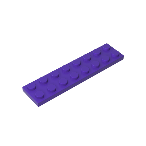 Gobricks,Plate 2 x 8,3034,3034a