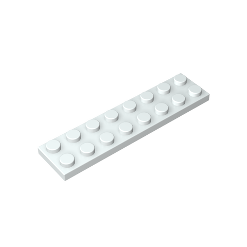 Gobricks,Plate 2 x 8,3034,3034a