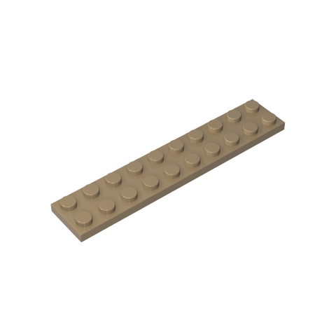 Gobricks,Plate 2 x 10,3832