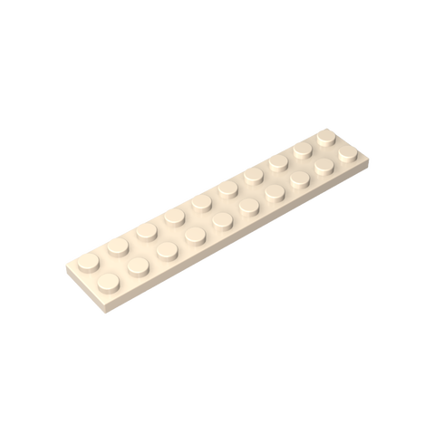 Gobricks,Plate 2 x 10,3832