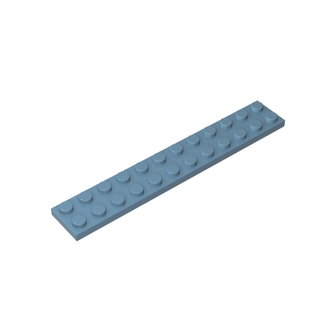 Gobricks,Plate 2 x 12,2445