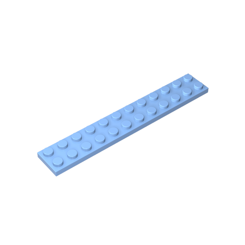 Gobricks,Plate 2 x 12,2445
