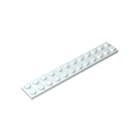 Gobricks,Plate 2 x 12,2445