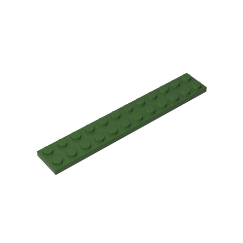 Gobricks,Plate 2 x 12,2445