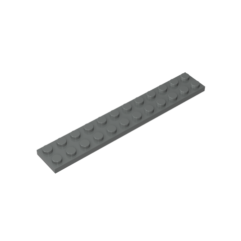 Gobricks,Plate 2 x 12,2445