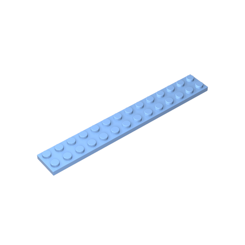 Gobricks,Plate 2 x 14,91988