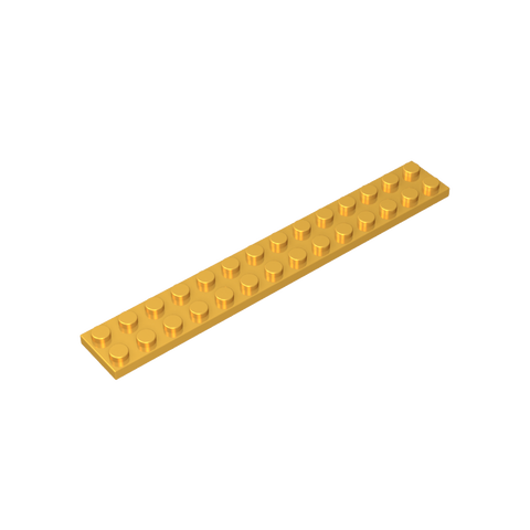 Gobricks,Plate 2 x 14,91988