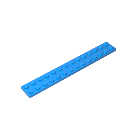 Gobricks,Plate 2 x 14,91988