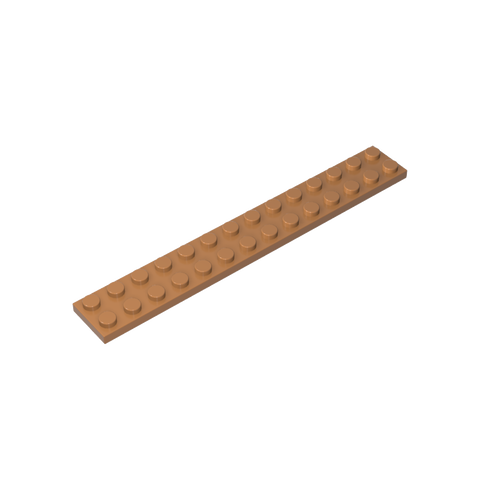 Gobricks,Plate 2 x 14,91988