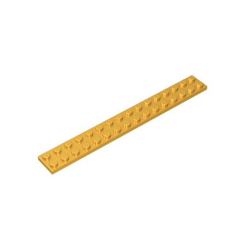 Gobricks,Plate 2 x 16,4282