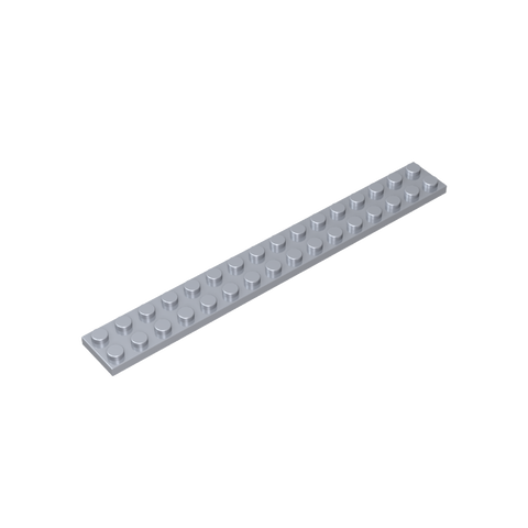 Gobricks,Plate 2 x 16,4282