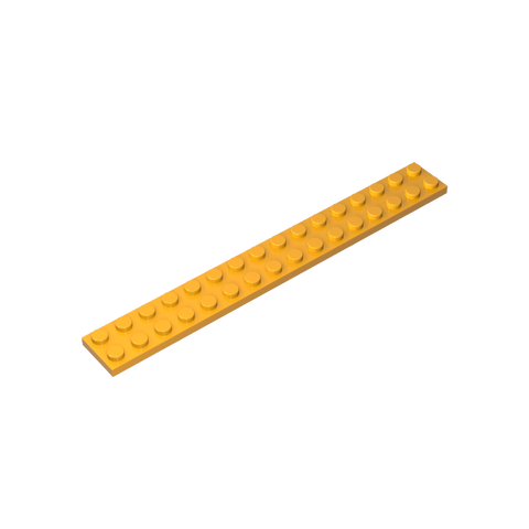 Gobricks,Plate 2 x 16,4282