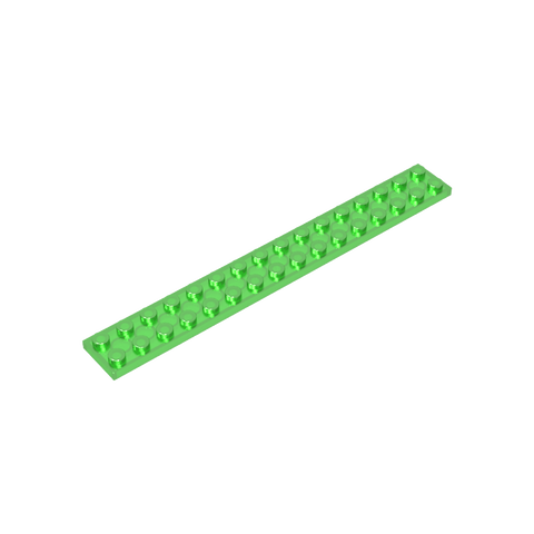 Gobricks,Plate 2 x 16,4282