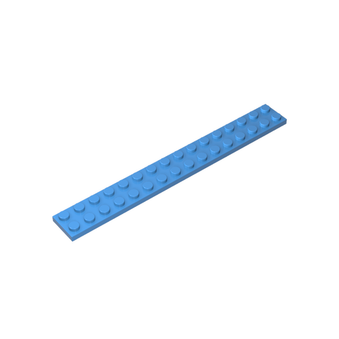 Gobricks,Plate 2 x 16,4282