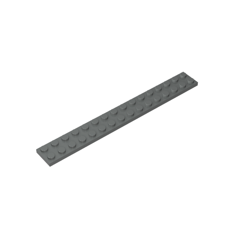 Gobricks,Plate 2 x 16,4282