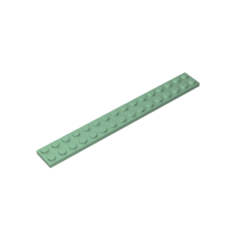 Gobricks,Plate 2 x 16,4282