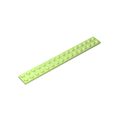Gobricks,Plate 2 x 16,4282