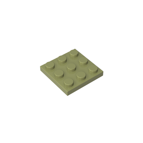 Gobricks,Plate 3 x 3,11212
