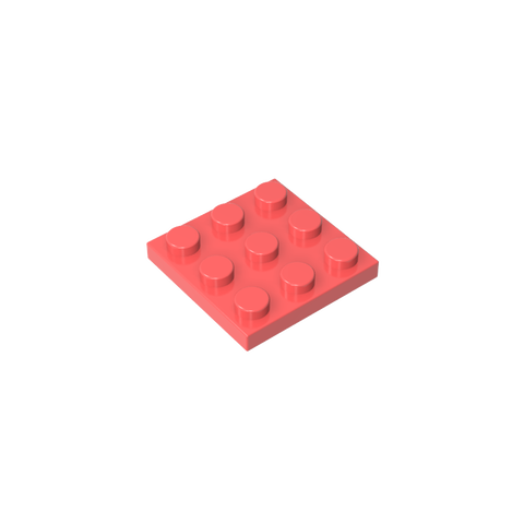 Gobricks,Plate 3 x 3,11212