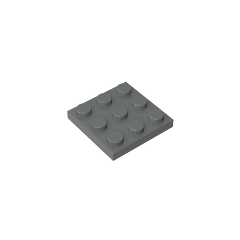 Gobricks,Plate 3 x 3,11212