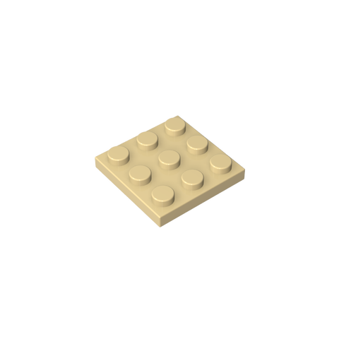 Gobricks,Plate 3 x 3,11212