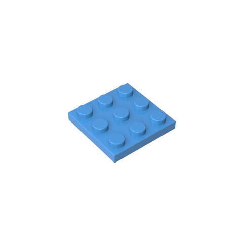 Gobricks,Plate 3 x 3,11212
