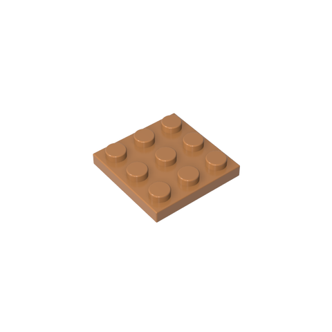Gobricks,Plate 3 x 3,11212