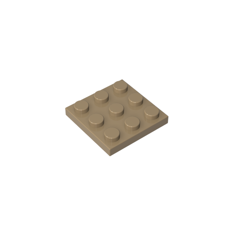 Gobricks,Plate 3 x 3,11212
