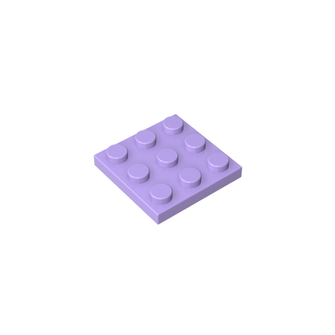 Gobricks,Plate 3 x 3,11212