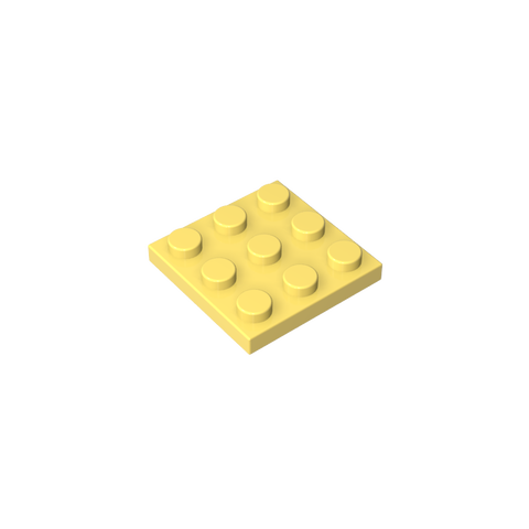 Gobricks,Plate 3 x 3,11212
