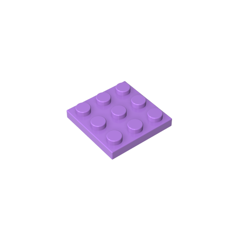 Gobricks,Plate 3 x 3,11212