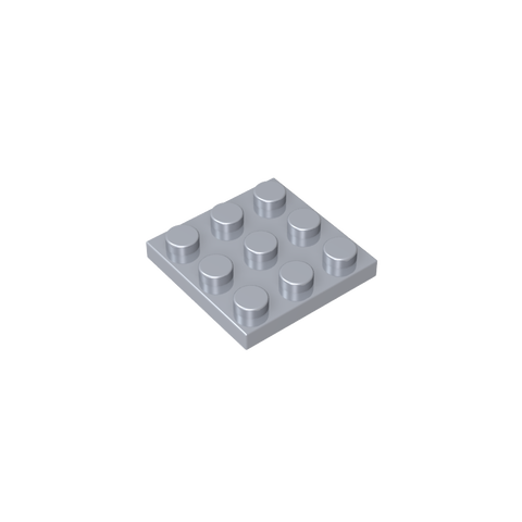 Gobricks,Plate 3 x 3,11212