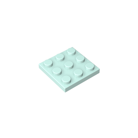 Gobricks,Plate 3 x 3,11212