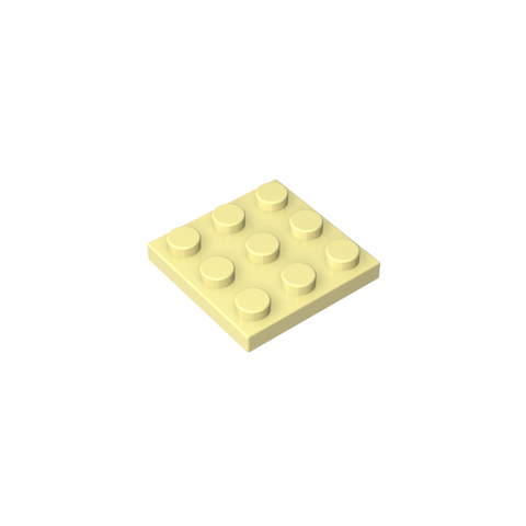 Gobricks,Plate 3 x 3,11212