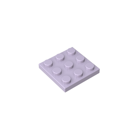 Gobricks,Plate 3 x 3,11212