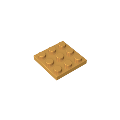Gobricks,Plate 3 x 3,11212