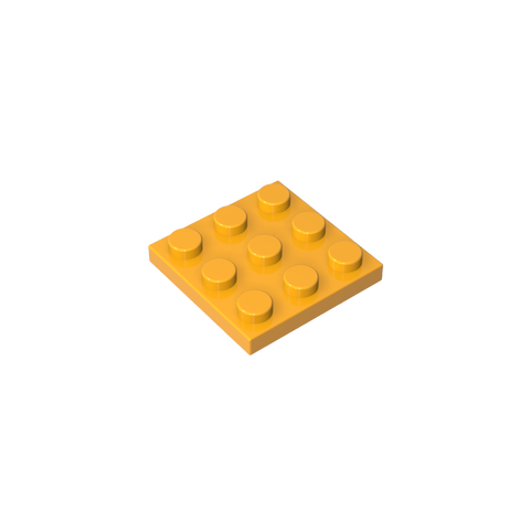 Gobricks,Plate 3 x 3,11212