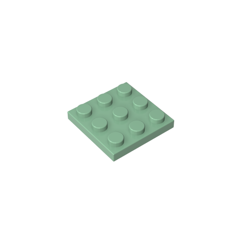 Gobricks,Plate 3 x 3,11212