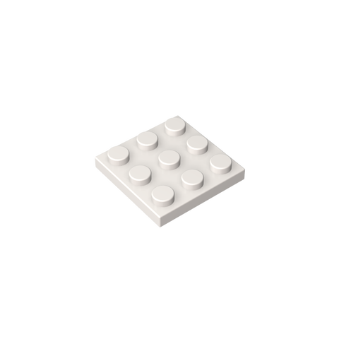 Gobricks,Plate 3 x 3,11212