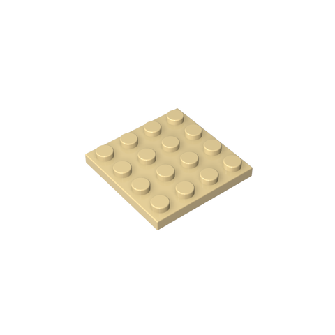 Gobricks,Plate 4 x 4,3031