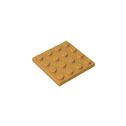 Gobricks,Plate 4 x 4,3031