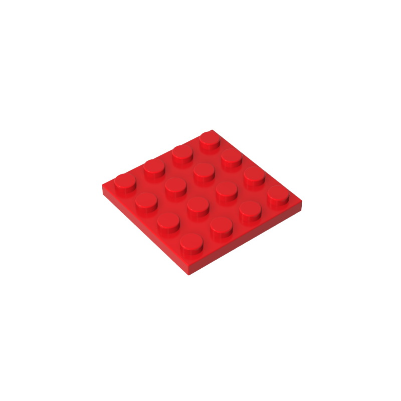 Gobricks,Plate 4 x 4,3031